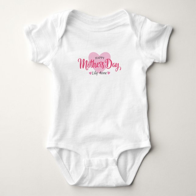 Personalized Custom Mother's Day | Bodysuit (Front)