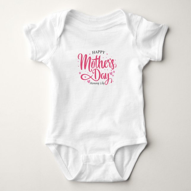 Personalized Custom Mother's Day | Bodysuit (Front)
