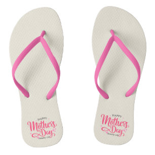 Personalized Custom Mother's Day   Flip Flops