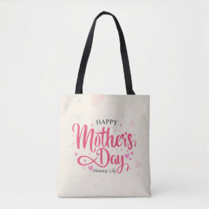 Personalized Custom Mother's Day   Tote Bag