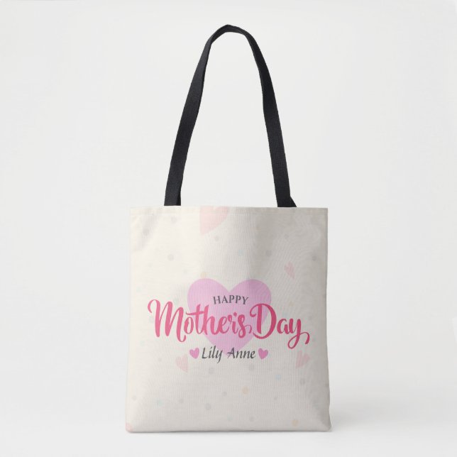 Personalized Custom Mother's Day | Tote Bag (Front)