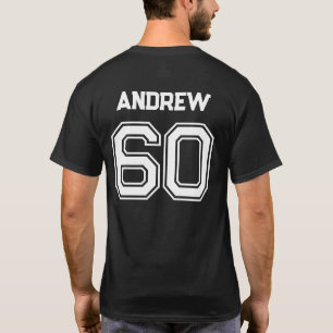 Personalized Custom Name and Number T-Shirt
