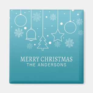 Personalized Custom Name Christmas   Magnet