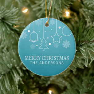 Personalized Custom Name Christmas   Ornament