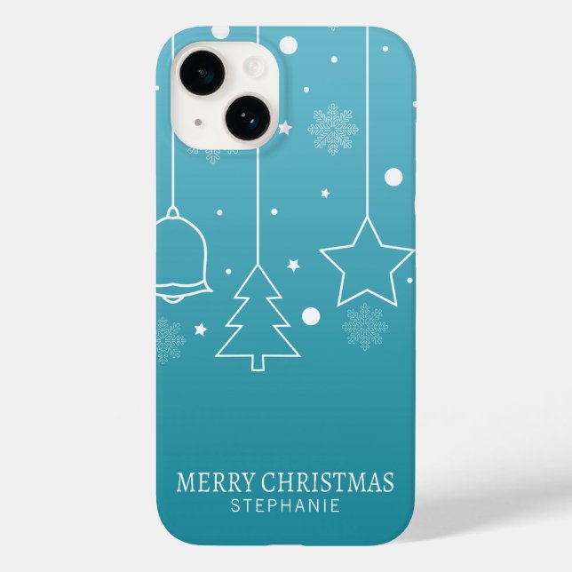 Personalized Custom Name Christmas | Phone Case (Back)