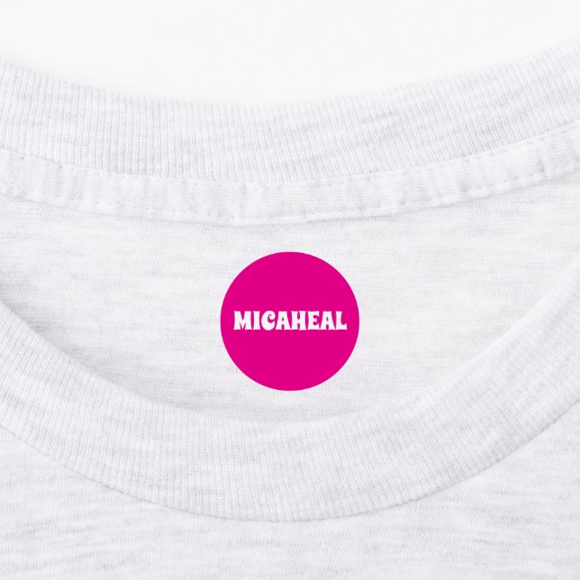 Personalized Custom Name Clothing (Affixed)