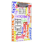 Personalized Custom Name Collage Colourful