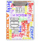 Personalized Custom Name Collage Colourful