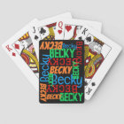 Personalized Custom Name Collage Colourful