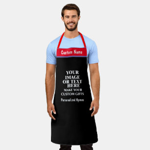 Personalized Custom Name, Colour Create Your Own A Apron