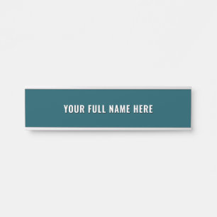 Personalized Custom Name Door Sign Choose Colour