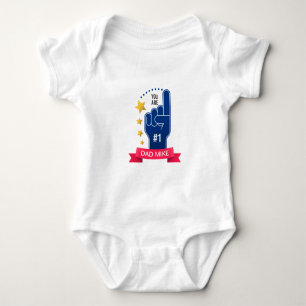 Personalized Custom Name Father's Day Bodysuit