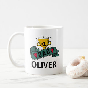 Personalized Custom Name Father's Day Coffee Mug