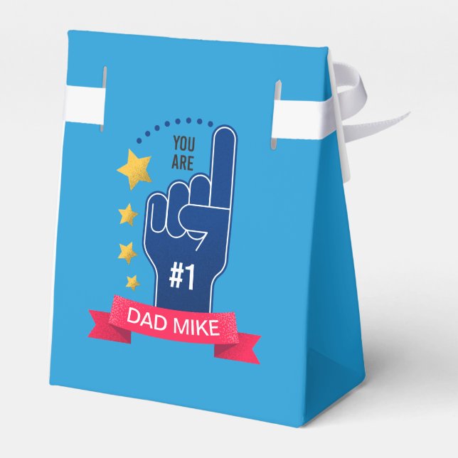 Personalized Custom Name Father's Day | Favour Box (Back Side)