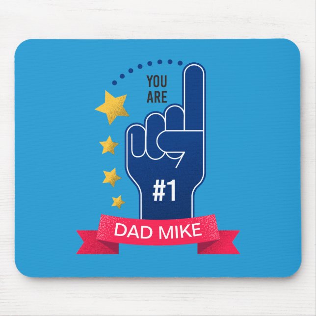 Personalized Custom Name Father's Day | Mouse Pad (Front)
