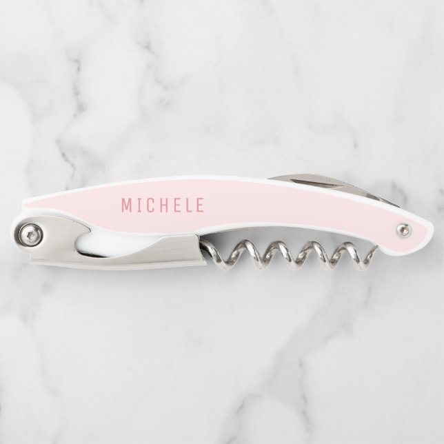 Personalized Custom Name Folding Servers Corkscrew (Front)