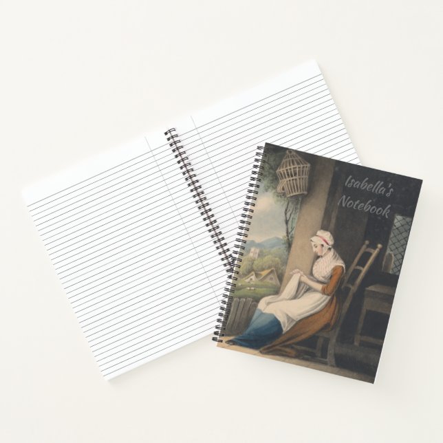 Personalized Custom Name Full Size 8.5" x 11" - Notebook (Inside)