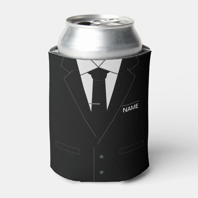 Personalized Custom Name Funny Business Can Cooler (Can Front)