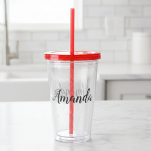 Personalized Custom Name Make your Own Acrylic Tumbler