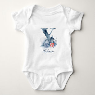 Personalized Custom Name Monogram   Bodysuit