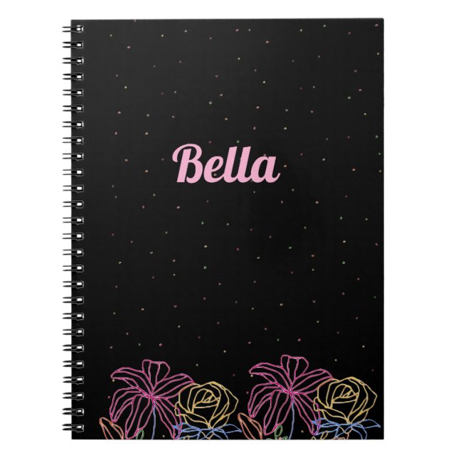 Personalized Custom Name Notebook  (Front)
