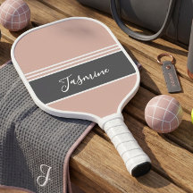 Personalized Custom Name Soft Coral Grey