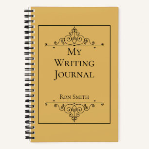 Personalized Custom Name Writer’s Notebook Gift
