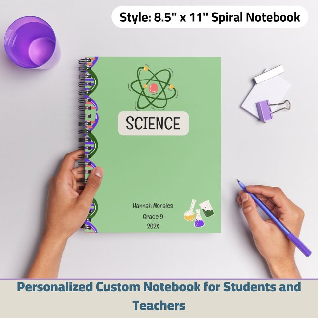 Personalized Custom Notebook for Students  (Personalized Custom Notebook for Students and Teachers)