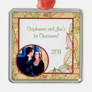 Personalized Custom Ornament Fall Leaves