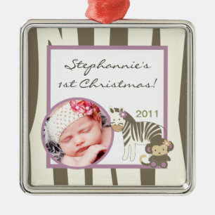 Personalized Custom Ornament Jacana Girl Jungle