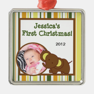 Personalized Custom Ornament Jungle Babies Animal