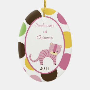 Personalized Custom Ornament Jungle Queen Tiger