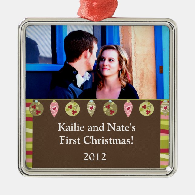 Personalized Custom Ornaments Assorted Christmas (Front)