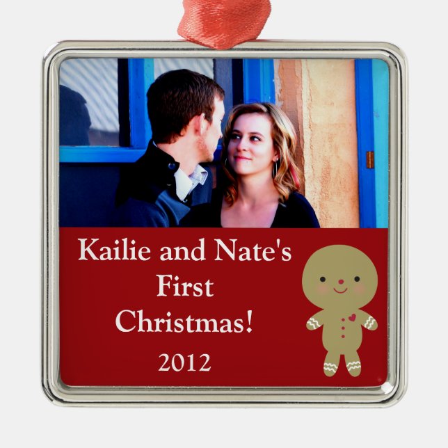 Personalized Custom Ornaments Ginger Bread Man (Front)