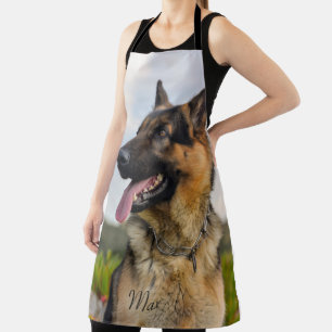 Personalized Custom Pet Photo Dog Owners Apron