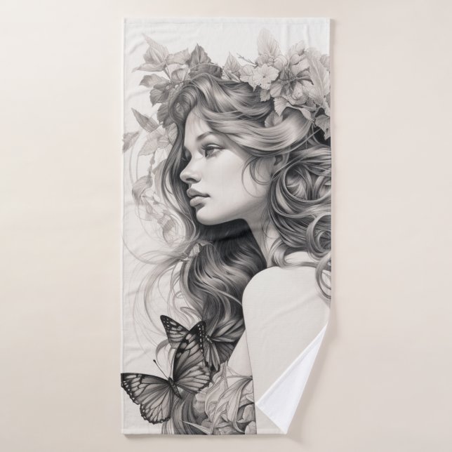 Personalized Custom Photo Add Your Own Photo Bath Towel (Bath Towel)