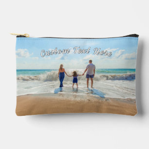 Personalized Custom Photo and Text Accessory Pouch