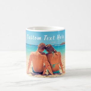 Personalized Custom Photo and Text Coffee Mug