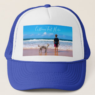 Personalized Custom Photo and Text Trucker Hat