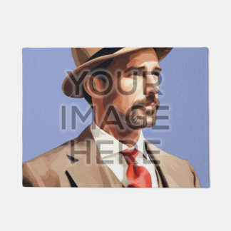 Personalized Custom Photo Area Rug Square Image