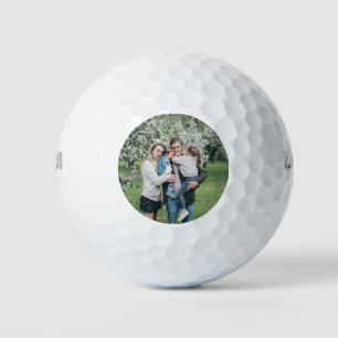 Personalized Custom Photo Best Dad Ever Golf Balls