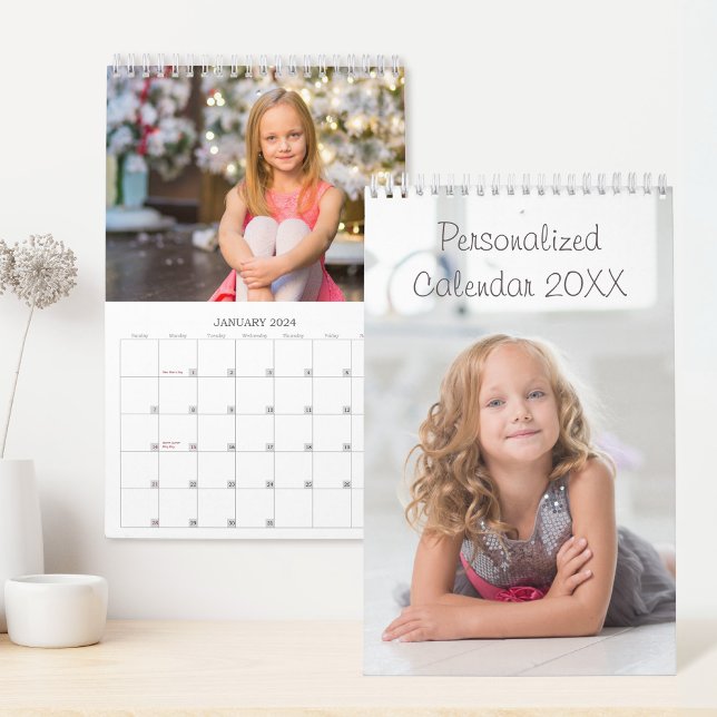 Personalized Custom Photo Calendar (Creator Uploaded)