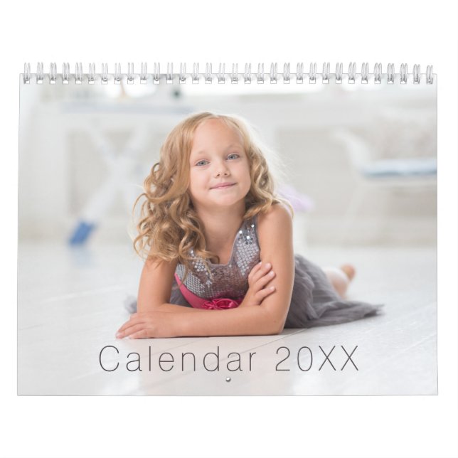 Personalized Custom Photo Calendar (Cover)