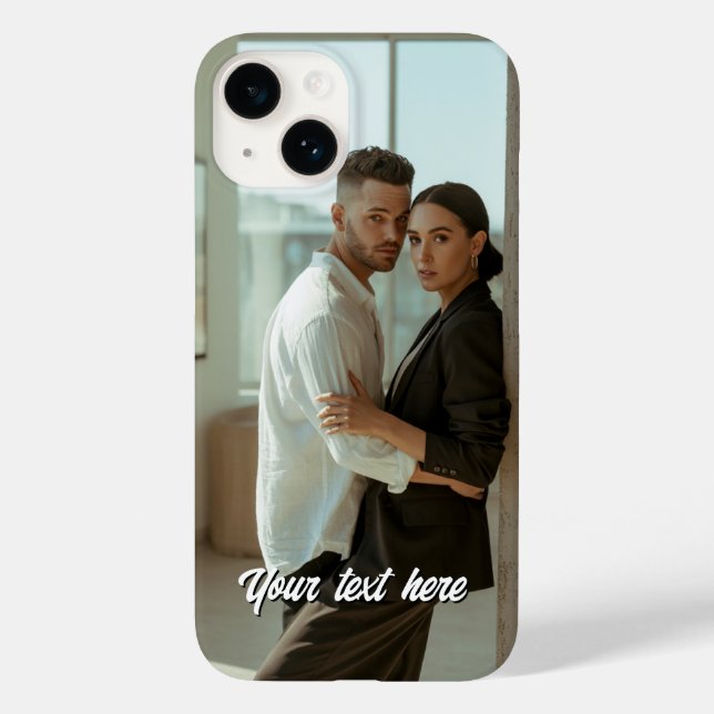 Personalized Custom Photo Case-Mate iPhone Case (Back)