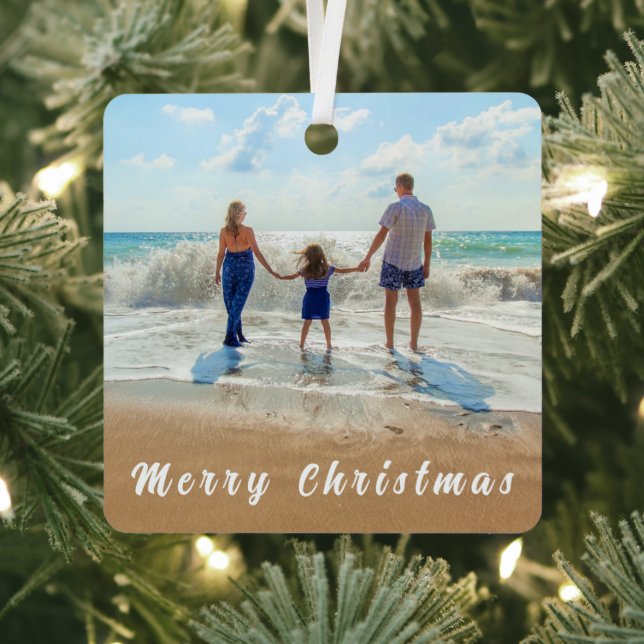 Personalized Custom Photo Christmas Ornament (Insitu)