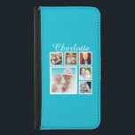 Personalized Custom Photo Collage Customizable Samsung Galaxy S5 Wallet Case<br><div class="desc">photo collage Customizable Personalize With photographs and Text  .. customize the text and photo template to suit your requirements .. add your initials / monogram / text .. electronic gadget products from Ricaso</div>