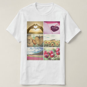Personalized custom photo collage T-Shirt