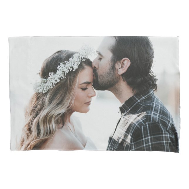 Personalized Custom Photo Double Sided  Pillowcase (Front)