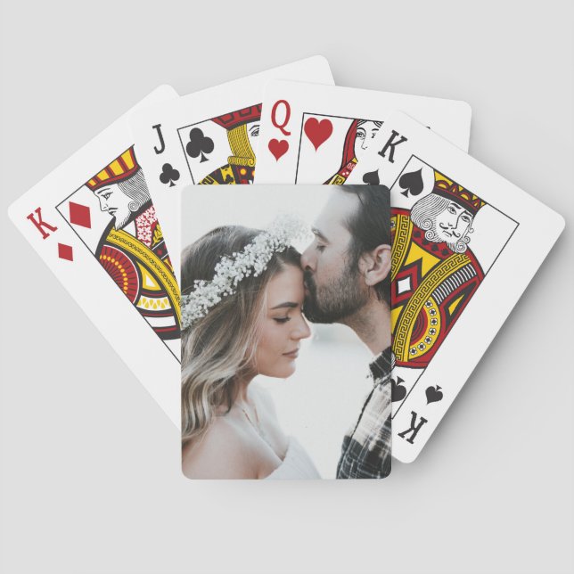 Personalized Custom Photo Double Sided  Playing Cards (Back)