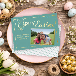 Personalized Custom Photo Easter Greeting Card